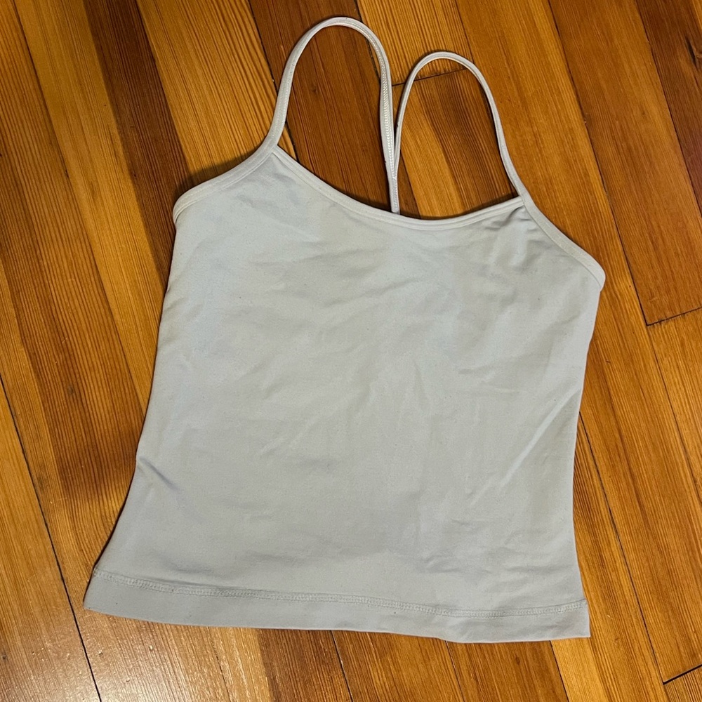 LULU cropped power Y tank
